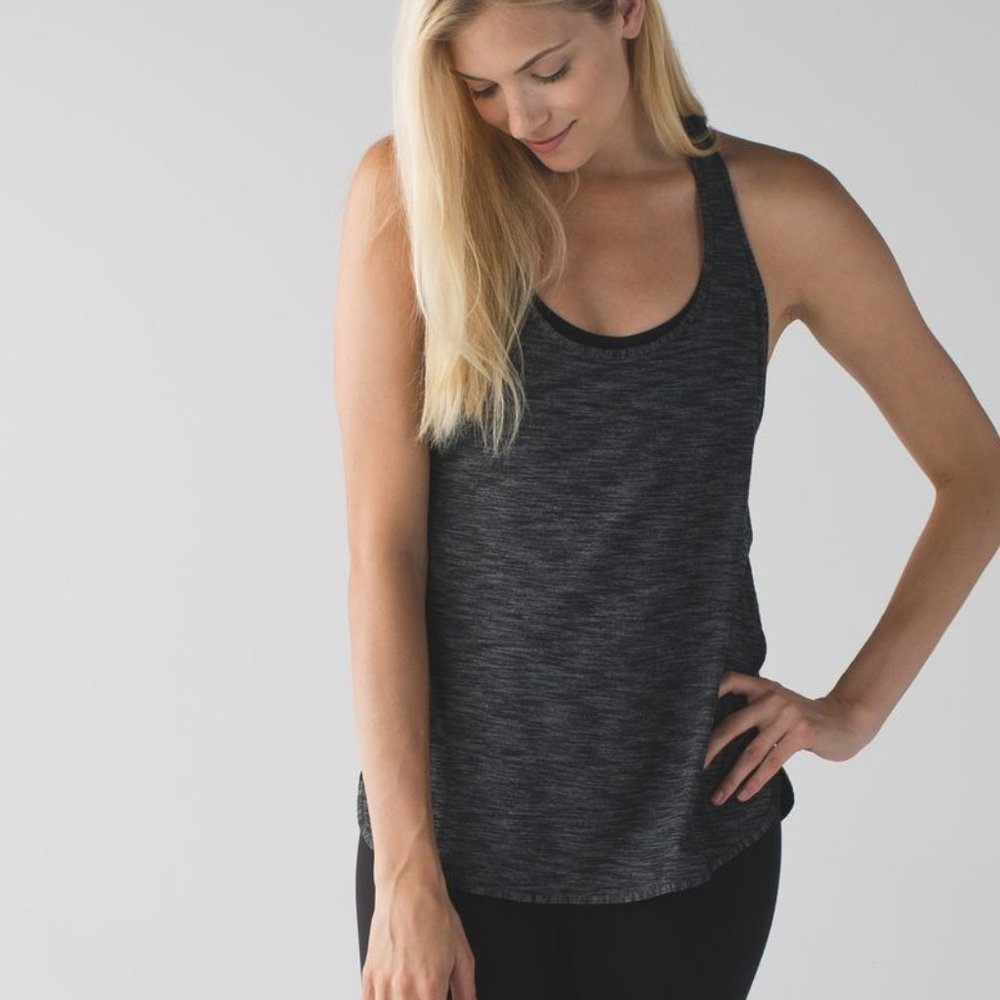 Lululemon Intrinsic Tank- Black- Size 4